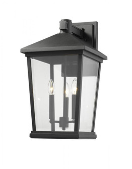 3 Light Outdoor Wall Light (276|568XL-BK)
