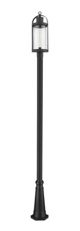 1 Light Outdoor Post Mounted Fixture (276|569PHB-519P-BK)