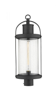 1 Light Outdoor Post Mount Fixture (276|569PHB-BK)