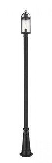 1 Light Outdoor Post Mounted Fixture (276|569PHM-519P-BK)