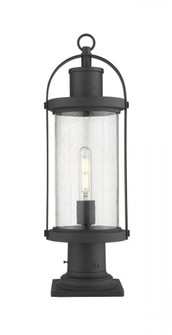 1 Light Outdoor Pier Mounted Fixture (276|569PHM-533PM-BK)