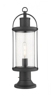 1 Light Outdoor Pier Mounted Fixture (276|569PHM-553PM-BK)