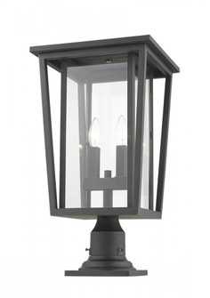 2 Light Outdoor Pier Mounted Fixture (276|571PHBR-533PM-ORB)