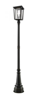 2 Light Outdoor Post Mounted Fixture (276|571PHBR-564P-ORB)
