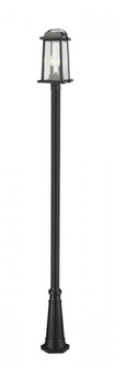 2 Light Outdoor Post Mounted Fixture (276|574PHMR-519P-BK)