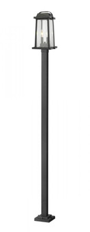 2 Light Outdoor Post Mounted Fixture (276|574PHMS-536P-BK)