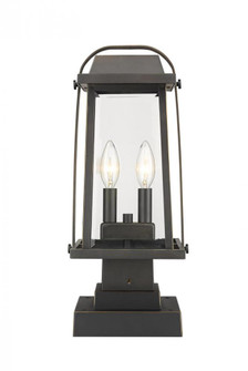 2 Light Outdoor Pier Mounted Fixture (276|574PHMS-SQPM-ORB)