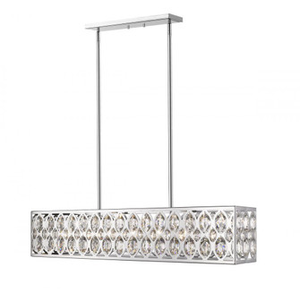 7 Light Linear Chandelier (276|6010-42CH)