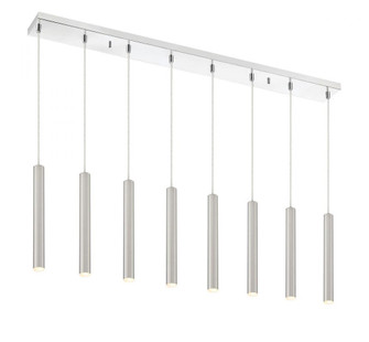 8 Light Linear Chandelier (276|917MP12-BN-LED-8LCH)