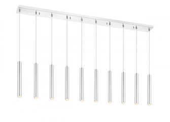 10 Light Linear Chandelier (276|917MP12-CH-LED-10LCH)