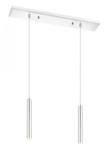 2 Light Linear Chandelier (276|917MP12-CH-LED-2LCH)