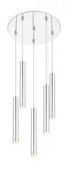 5 Light Chandelier (276|917MP12-CH-LED-5RCH)