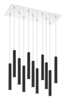 11 Light Chandelier (276|917MP12-MB-LED-11LCH)