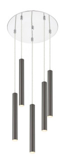 5 Light Chandelier (276|917MP12-PBL-LED-5RCH)