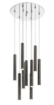 9 Light Chandelier (276|917MP12-PBL-LED-9RCH)