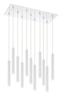 11 Light Chandelier (276|917MP12-WH-LED-11LCH)