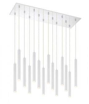 14 Light Chandelier (276|917MP12-WH-LED-14LCH)