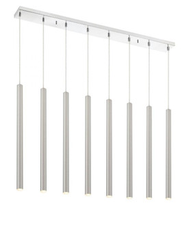 8 Light Linear Chandelier (276|917MP24-BN-LED-8LCH)