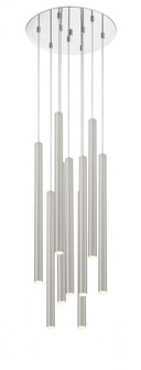 9 Light Chandelier (276|917MP24-BN-LED-9RCH)