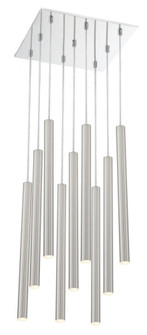 9 Light Chandelier (276|917MP24-BN-LED-9SCH)
