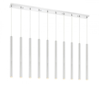 10 Light Linear Chandelier (276|917MP24-CH-LED-10LCH)