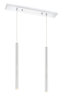 2 Light Linear Chandelier (276|917MP24-CH-LED-2LCH)