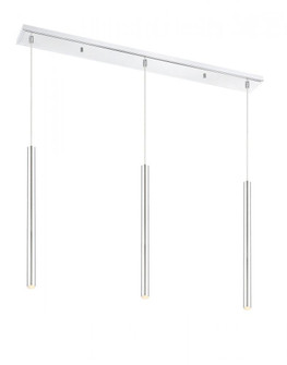3 Light Linear Chandelier (276|917MP24-CH-LED-3LCH)