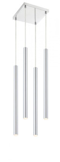 4 Light Chandelier (276|917MP24-CH-LED-4SCH)