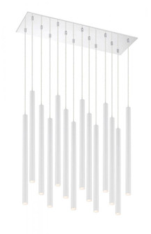 14 Light Chandelier (276|917MP24-WH-LED-14LCH)