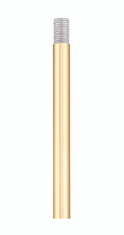 Natural Brass 12'' Length Rod Extension Stem (108|55999-08)