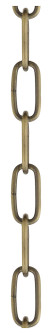 Antique Brass Heavy Duty Decorative Chain (108|56139-01)