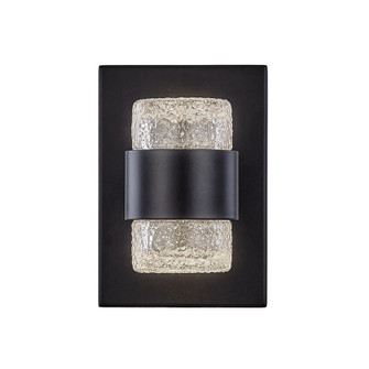 Copenhagen 8-in Black LED Exterior Wall Sconce (461|EW48208-BK)