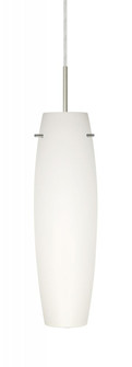 Besa Tu Tu Pendant Satin Nickel Opal Matte 1x5W LED (127|1BC-412107-LED-SN)