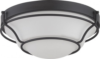 Baker - LED Flush Fixture with Satin White Glass (81|62/528)