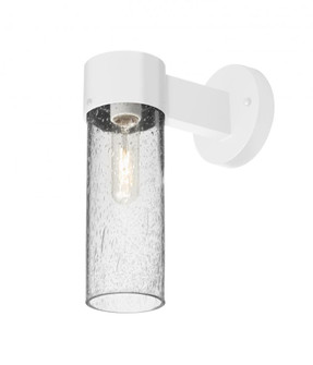 Besa, Juni 10 Outdoor Sconce, Clear Bubble, White Finish, 1x60W Medium Base (127|JUNI10CL-WALL-WH)