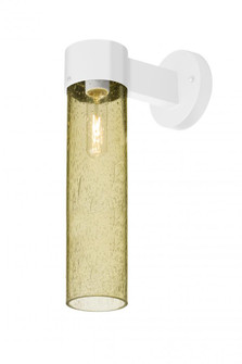 Besa, Juni 16 Outdoor Sconce, Gold Bubble, White Finish, 1x60W Medium Base (127|JUNI16GD-WALL-WH)