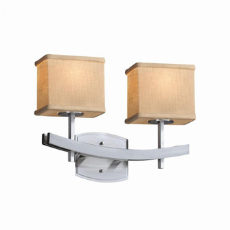 Archway 2-Light Bath Bar (254|FAB-8592-55-CREM-NCKL)