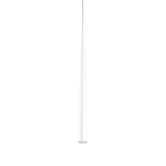 Mina 36-in White Dimmable LED Pendant (461|401216WH-LED)