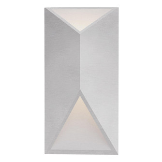Indio 12-in Brushed Nickel LED Exterior Wall Sconce (461|EW60312-BN)