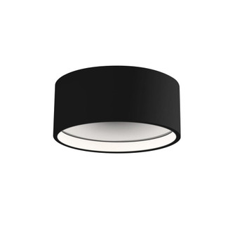 Lucci 5-in Black Dimmable LED Flush Mount (461|FM10205-BK)