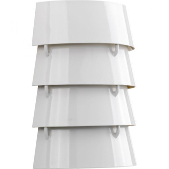 POINT DUMEÂ® by Jeffrey Alan Marks for Progress Lighting Surfrider Collection White Wall Sconce (149|P710064-030)