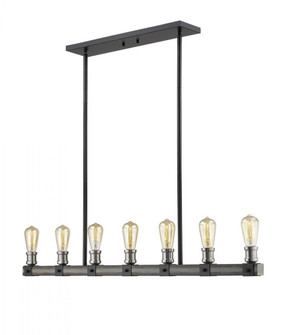 7 Light Linear Chandelier (276|472-7L-ABB)