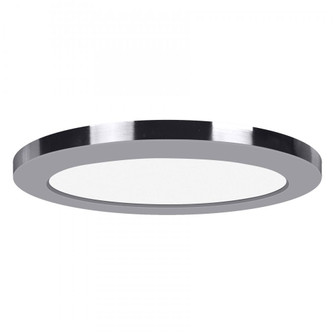 Dual Voltage LED Flush Mount (7|20836LEDD-CH/ACR)
