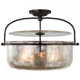 Lorford Medium Semi-Flush Lantern (279|CHC 4270AI-MG)