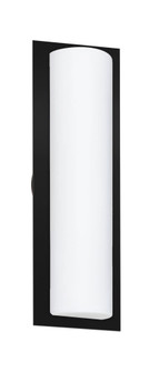Besa Barclay 18 Wall, Opal Matte, Black, 1x5W LED (127|2NW-BARC18-LED-BK)