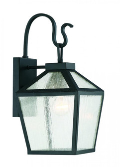 Woodstock 1-Light Outdoor Wall Lantern in Black (128|5-100-BK)