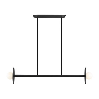 Nodes Medium Linear Chandelier (7725|KC1012MBK)