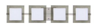 Besa Wall Alex Satin Nickel Opal/Smoke 4x5W LED (127|4WS-7735SM-LED-SN)