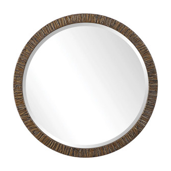 Uttermost Wayde Gold Bark Round Mirror (85|09459)