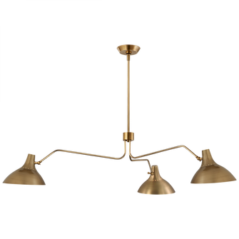 Charlton Large Triple Arm Chandelier (279|ARN 5006HAB)